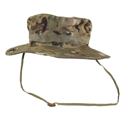 Camouflage Tactical Boonie Hats Camping Climbing Bucket Sniper Hat Men Outdoor Fishing Hiking Cap Sun Protective Boonie Caps