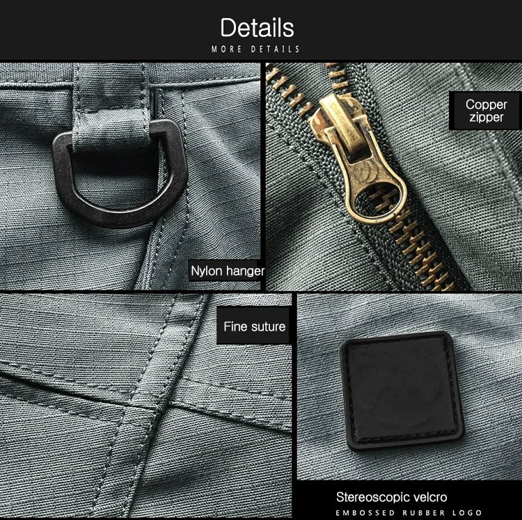 Outdoor Waterproof Quick Dry Stalker Slim Tactical Pants Spring Autumn Training Climbing Breathable Long Cargo Trousers Overalls