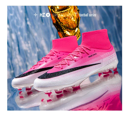 New Men Soccer Shoes Hot Sale Football Boots Women Professional TF/FG Sneakers Unisex High-quality Futsal Cleats Ultralight