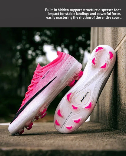New Men Soccer Shoes Hot Sale Women Professional Football Boots Futsal Cleats Ultralight Unisex High-quality TF/FG Sneakers