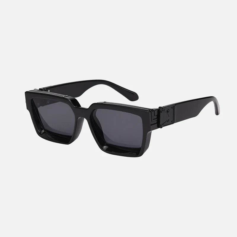Cycling Brand Rectangle Sunglasses Men Women Luxury Shades Retro Square Sun Glasses Eyewear Trend Punk Eyeglasses For Male