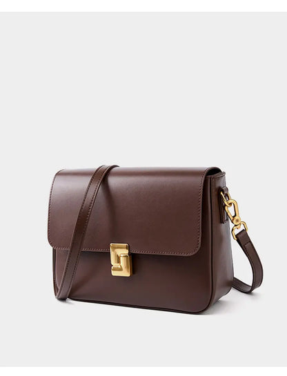 100% Genuine Leather Women's Shoulder Bag High Quality Luxury Designer Crossbody Bags Fashion Cowhide Female Handbags