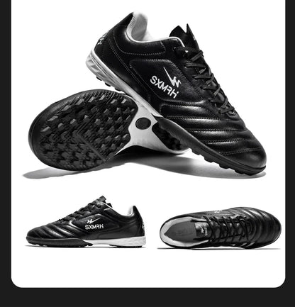 Double Star TF Turf Studs Football Shoes 33-45 Size Breathable Non-slip Outdoor Lawn Youth Professional Soccer Cleats