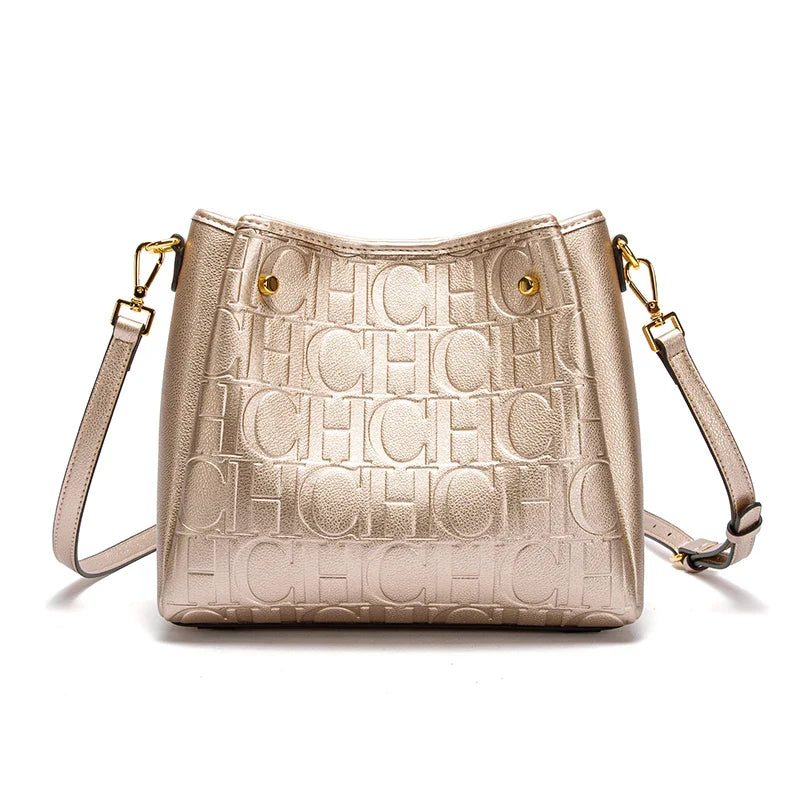 Solid Colour Design Large Capacity Women's Crossbody Bag for Daily Commuting Classic Retro Women's Shoulder Bag