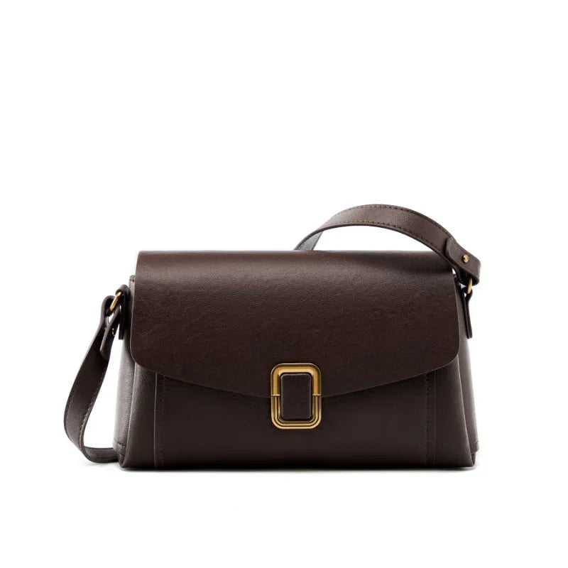 Luxury handbags female crossbody bags shoulder bag women bags new fashion 2025 genuine cowhide leather Small square bag