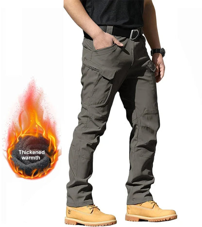 Men's Trousers Tactical Climbing Cycling Sport Winter Camp Hiking Fish Hunting Trekking Waterproof Combat Casual Pants