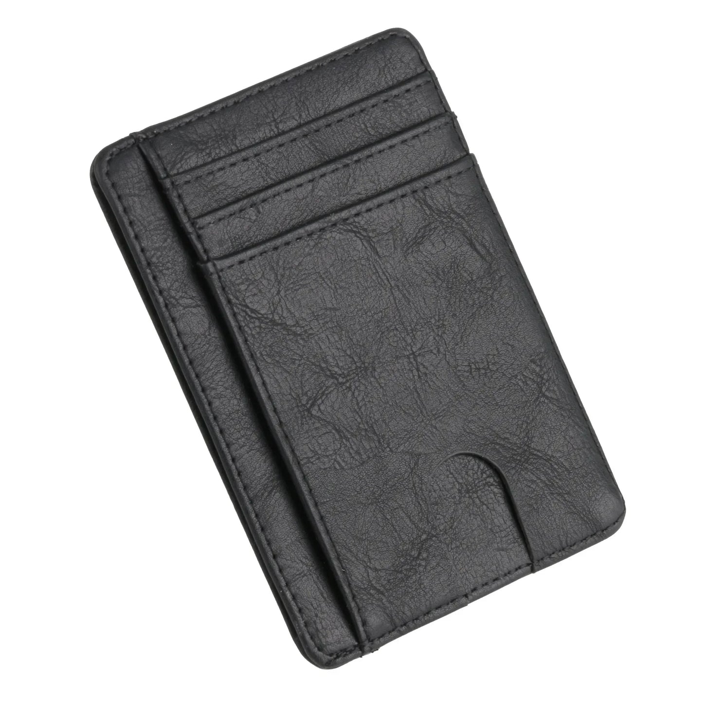 Blocking Wallet Business Card Cover for Case Super Thin Men Leather Credit Card Holder Card Travel Wallet Minimalist Wallet