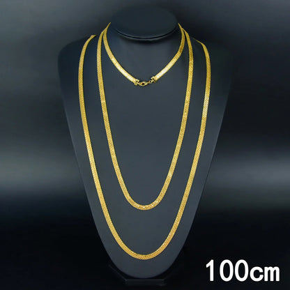 Dubai Bride Wedding Jewelry Long Necklace 21k Gold Plated Turkish Vintage Coins Chains Ethiopian Women Daily Party Jewelly