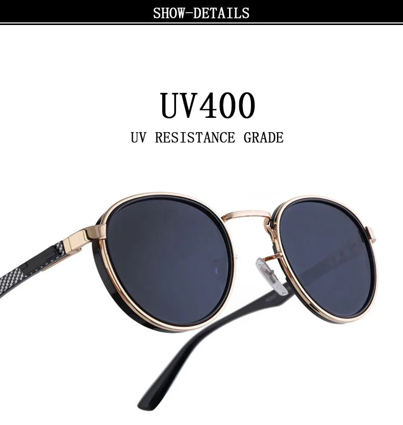 Fashion Oval Sunglasses For Men Luxury Retro Glasses Vintage Sunglasses Women Trendy And Fashionable Gafas De Sol Hombre Okulary