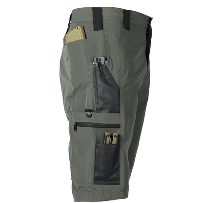 Tactical Camouflage Shorts Outdoor Work Pants Men's Multi-pocket Casual Cargo Short Pants Quick Dry Wear-resisting Shorts Male