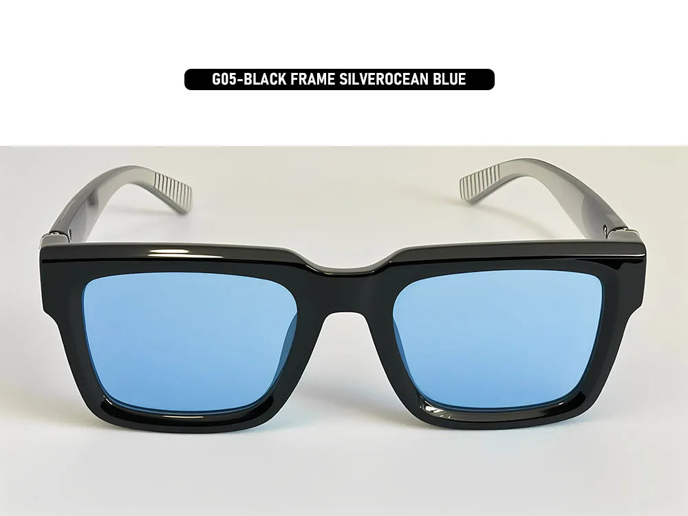 Blue Square Sunglass Men Luxury 2026 Sunglasses Women Trendy Woman Vintage Designer Fashion Glasses Gafas De Sol Hombre Lunette