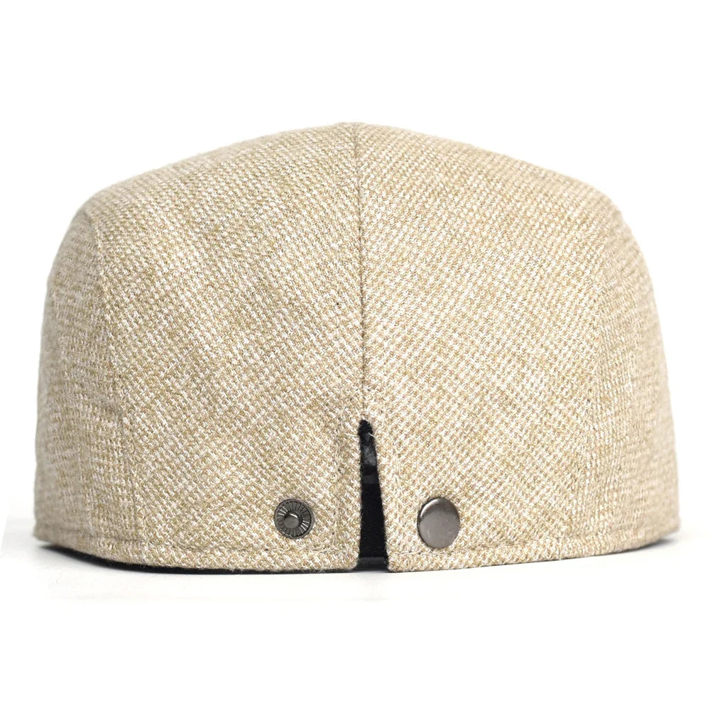 Autumn Winter Thick Warm Newsboy Caps Men Women Soft Beret Hat Casual Fashion Detective Hats Retro Driver Flat Caps