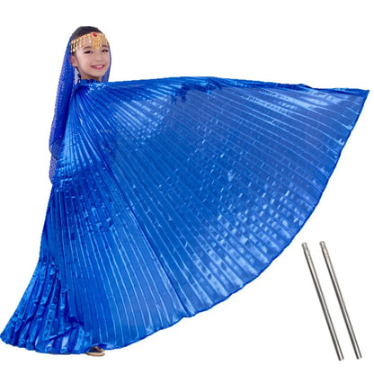 Wings Costumes Kids Belly Dance Dress for Girls Gift Bellydancing Clothes Bollywood Dancewear Children Cosplay Wings with Sticks
