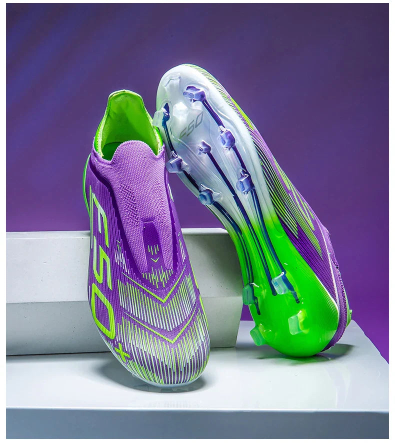 New Men's Soccer Shoes Grass Ultralight Sport Comfortable Indoor Cleats Non Slip Fg Turf Futsal Adult Non-Slip Football Boots