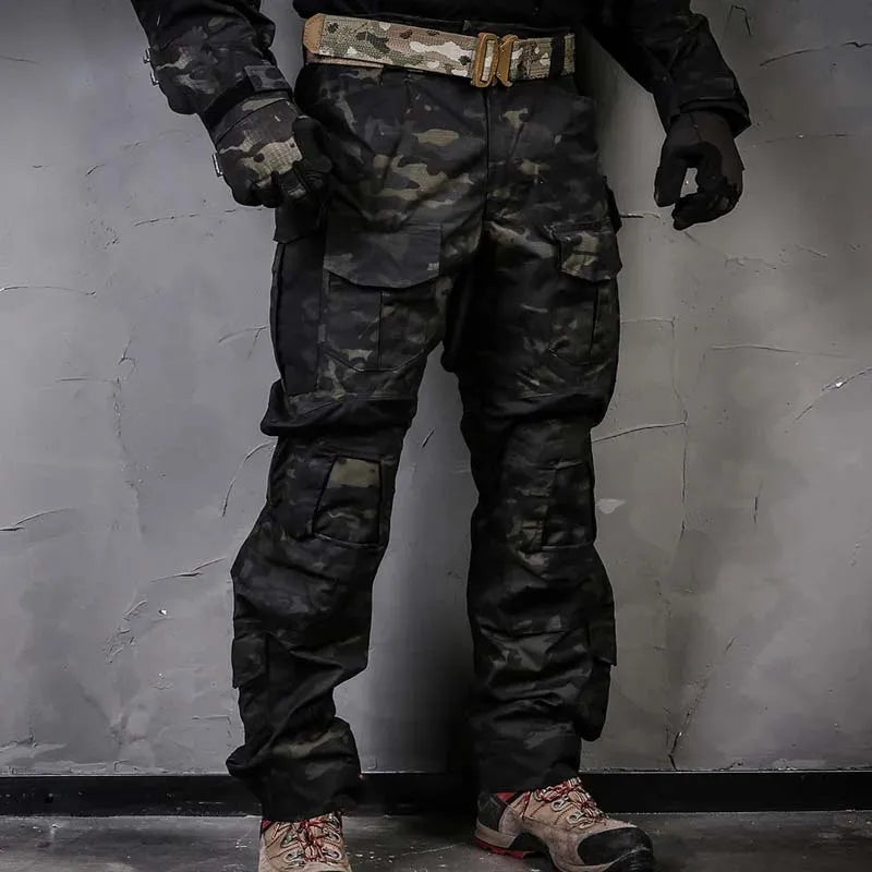 Outdoor Military Tactics Work Pants G3 Cargo Trousers Training Hiking GEN3 Green Spot Combat Tactical Pants Hunting Clothes Men