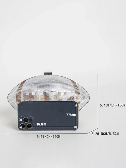 Bag Rhinestone Evening Bag Women Rugby Gum Rhinestone Prom