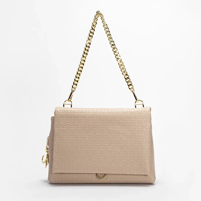 Women's Bag Popular Vintage Style Fashion Classic Printed Female Shoulder Bag Simple and Elegant Basic Ladies Commuting Handbag