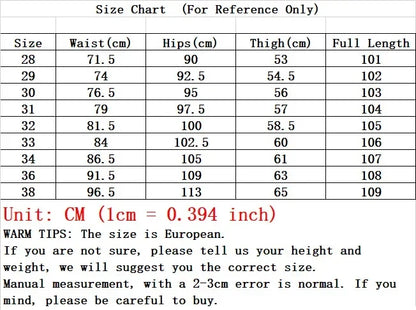 Men Jeans Stretch Skinny Denim Pants Solid Color Black Blue Spring Luxury Street Harajuku Hip-Hop Style Slim Fit Trousers Brand