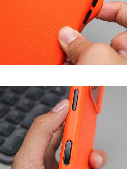 جراب هاتف مغناطيسي مضاد للسقوط بنمط نقطي بملمس طبيعي لهاتف iPhone 17 Pro Max متوافق مع MagSafe مع غطاء حماية بزر التحكم بالكاميرا