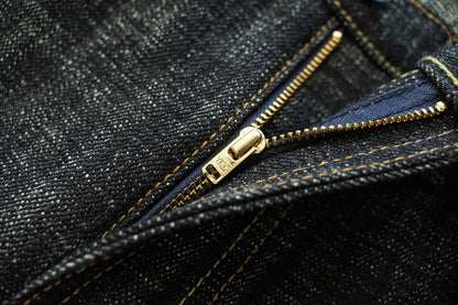 Mens Jeans Sanforized Selvedge Denim Jeans Limited EditionDouble-sided Dyeing 66 Fit 20 Oz