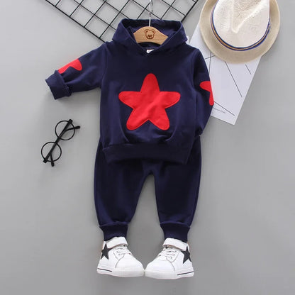 New Spring Autumn Baby Girl Clothes Children Boys Letter Hoodies Pants 2Piece Set Infant Clothing Toddler Costume Kids Tracksuit