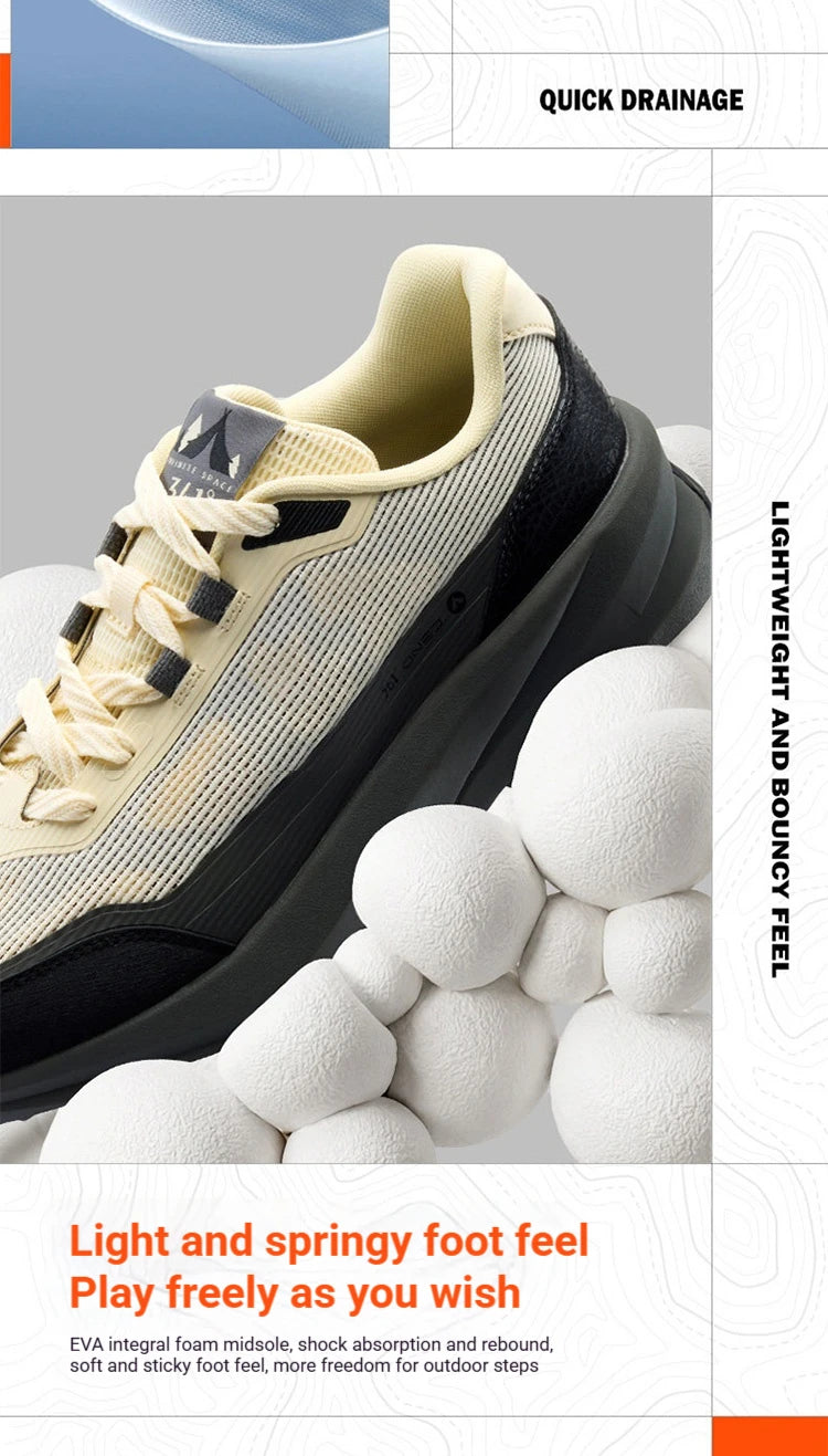 Men Caravan shoes Summer Air Mesh Breathable Anti-slip Wear-resistant Male Outdoor Hiking Sneakers 672626767
