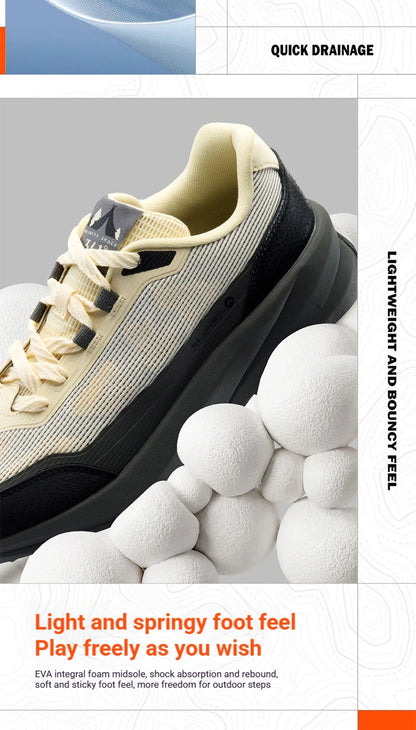 Men Caravan shoes Summer Air Mesh Breathable Anti-slip Wear-resistant Male Outdoor Hiking Sneakers 672626767