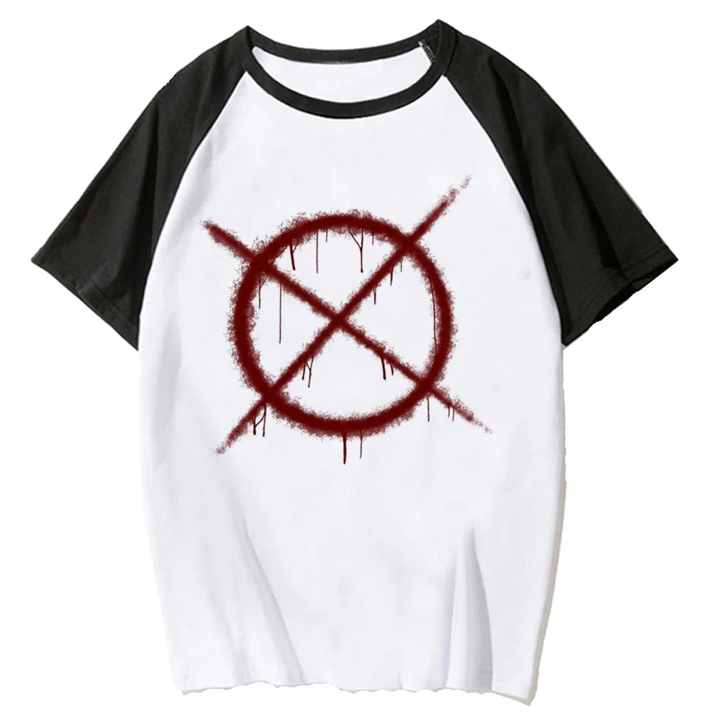 Creepypasta top women funny t shirt female harajuku designer clothes
