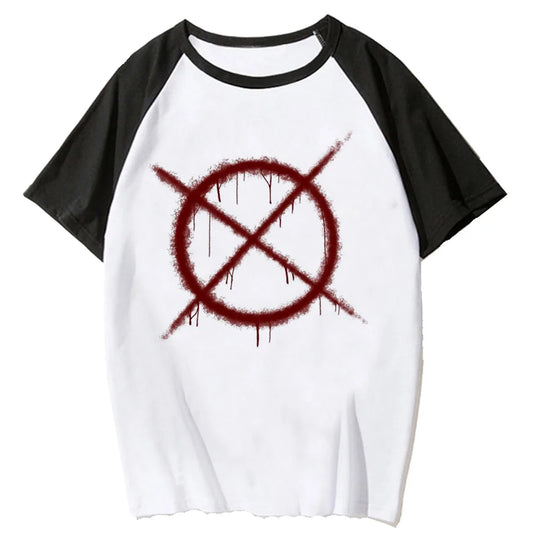 Creepypasta top women funny t shirt female harajuku designer clothes