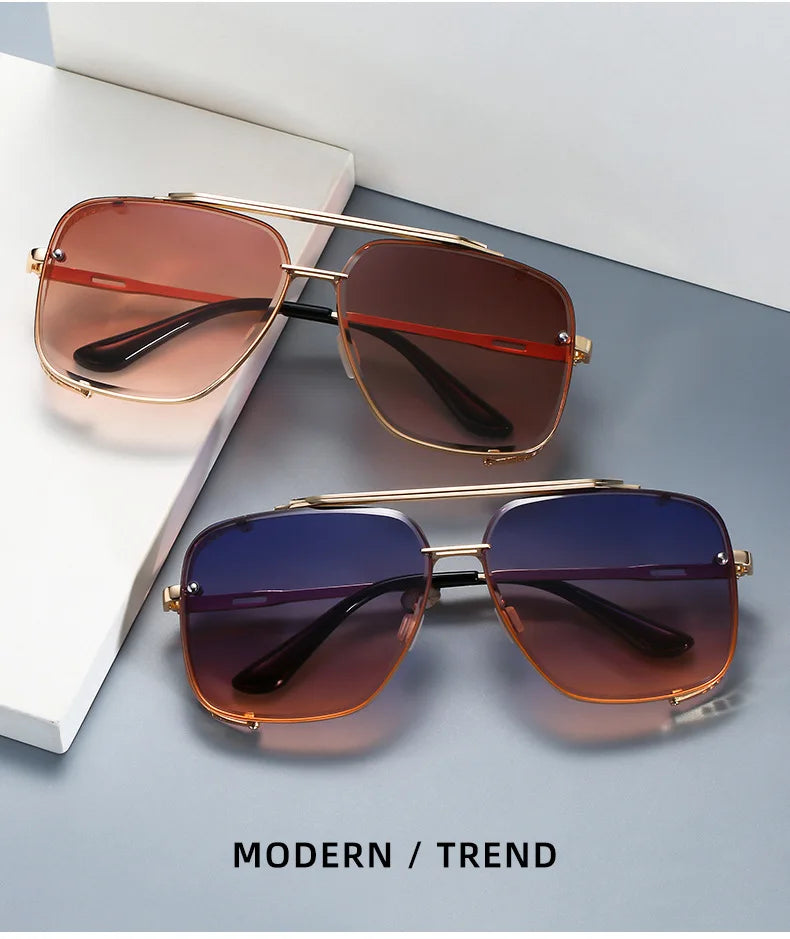 Steampunk Vintage Sunglasses For Men Luxury Punk Sunglasses Women  Retro Square Sonnenbrille Fashion Glasses Gafas De Sol Lentes