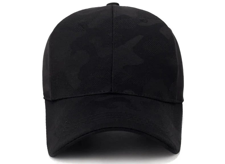 Unisex Simple Camouflage Baseball Caps Spring and Autumn Outdoor Adjustable Casual Hats Sunscreen Hat