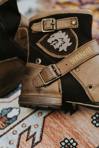 New Round Toe European and American Retro Men's Leather Boots Men's Shoes Men's Boots Plus Size 2023