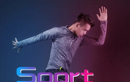 Men's Tracksuit Gym Fitness Running 5 Pcs/Set Quick Dry Sweat-absorb Compression Sport Suit Clothes Jogging Sport Wear