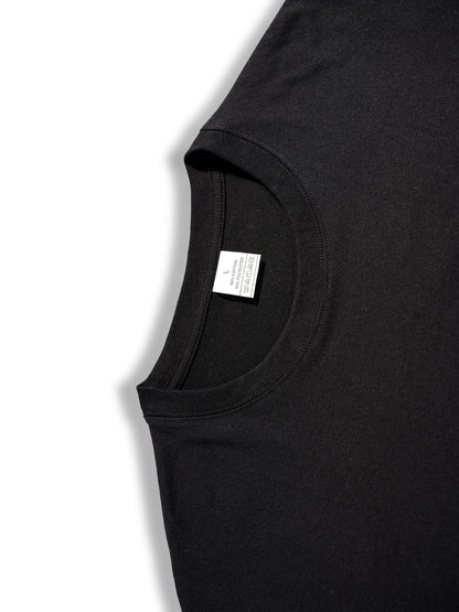 Men's Cotton T-shirt Front Back Print Half Sleeve T-shirt Men's Cotton Summer Loose Oversized Casual O-neck Male Tees