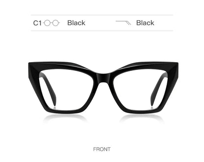 Fashion Personalized Glasses Anti-blue Light Cat Eye Reading Glasses Can Be Customized Prescription Ladies Eyeglasses 2167
