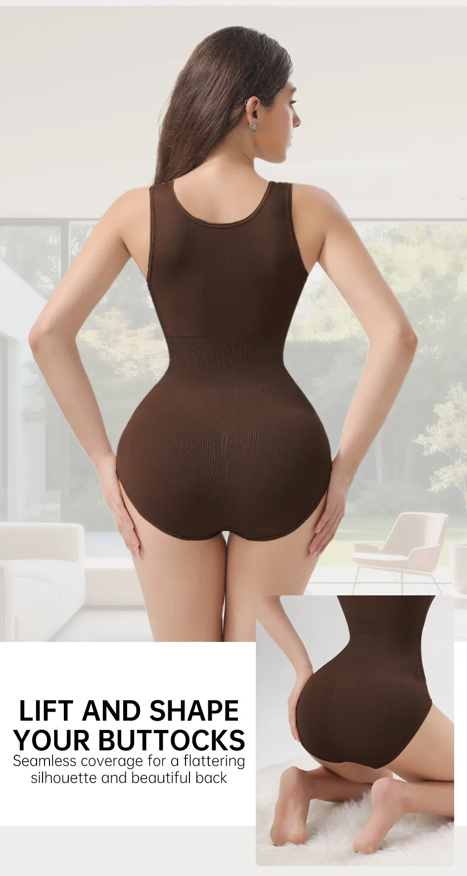 Woman Slim Bodysuit Shapewear with Zipper Belt Women Tummy Control Fajas Body Shaper Waist Trainer Slimming Cincher Corset Tops