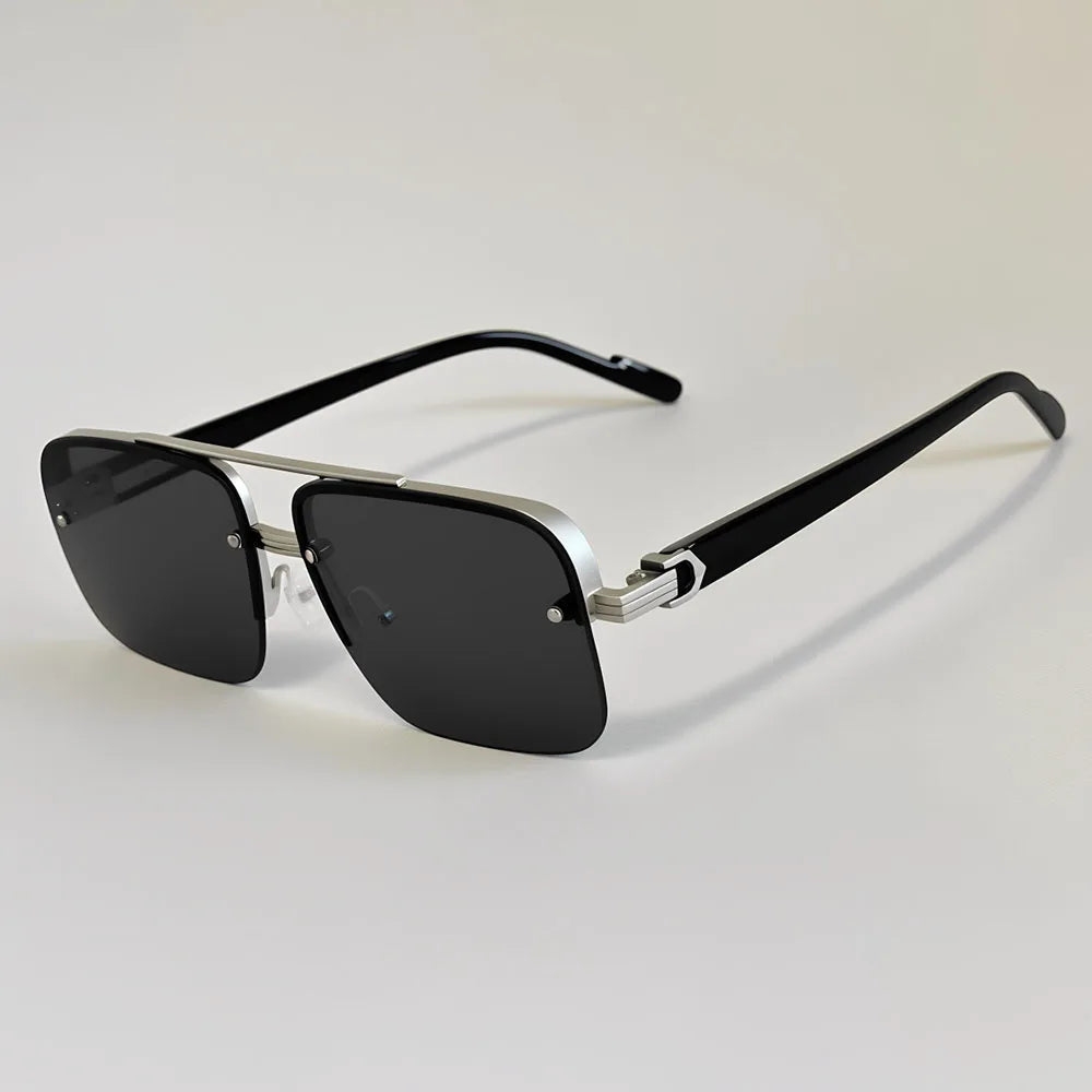 UV400 Protection Square Sunglasses Women Trendy Vintage Retro Fashion Glasses Driving Sunglass Men Lentes De Sol Mujer Zonnebril