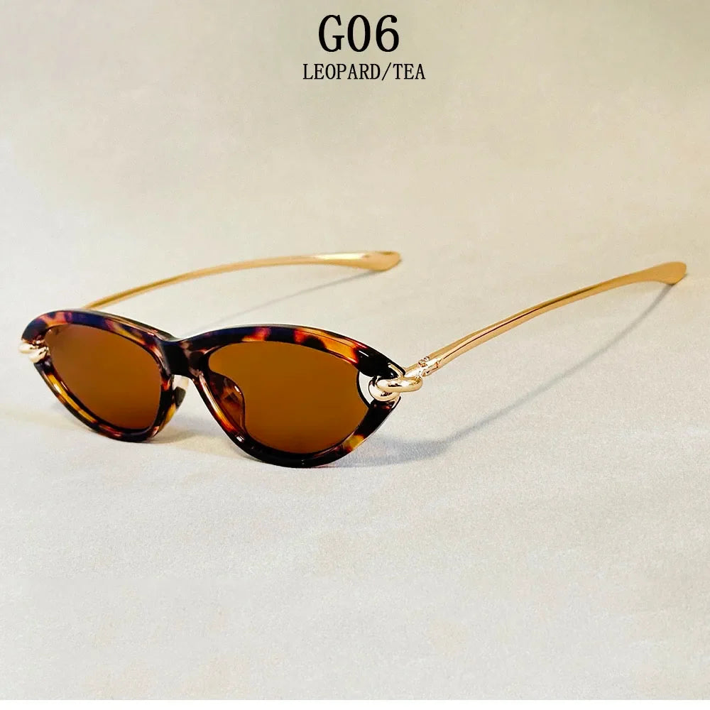Fashion Oval Sunglasses Women 2026 Luxury Vintage New Cat Eye Sunglass Glasses Luxe Lunette Soleil Femme Lentes De Sol Mujer