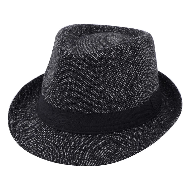 Spring Summer Wool Wedding Hat for Mid-Aged Men Couple Fashion Autumn Winter Party Plaid Luxury Design Jazz Hat Fedora Hat Women
