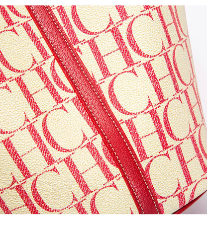 Exquisite Workmanship Women's Handbags Fashionable Versatile Letters Printed Open Pocket Design large Capacity