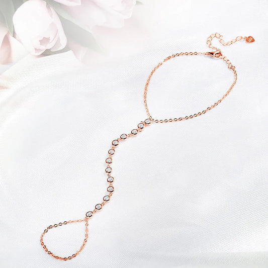 Bracelets en Moissanite véritable réglables de 14-21CM pour femmes et filles, chaîne scintillante, diamant de laboratoire GRA, bijoux en argent pur S925