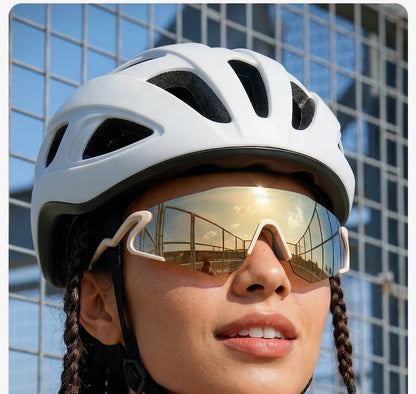 Photochromic Cycling Glasses Windproof Dustproof UV400 Protection Glasses Cycling Outdoor Sports Sunglasses Unisex