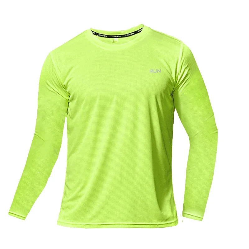 Men's Sun Protection Shirts UV SPF UPF 50+ Long Sleeve Rash Guard Fishing Running Quick Dry Lightweight Sports Running Shirt
