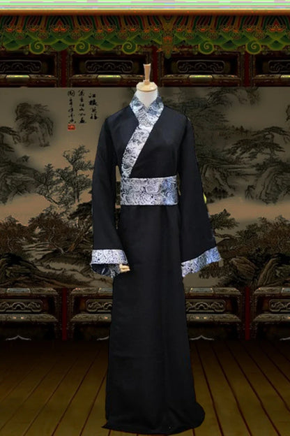 Traditional Chinese Ancient Tang Costume Stage Performance aduation Photoaphy Class orm Men's Women's Hanfu Xiake Boo...