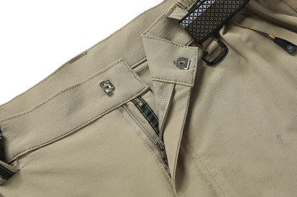 Four Sided Elastic Quick Drying Pants for Men's Mountaineering Outdoor Pants, Light and Thin for Women's Summer Elastic Breathab