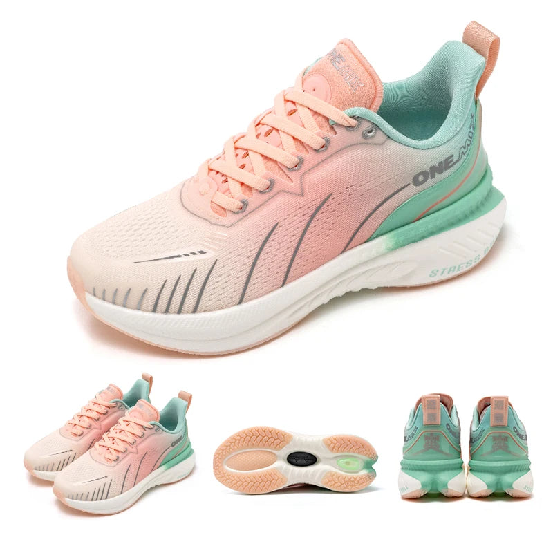 White Road Running Shoes for Men Air Cushion Outdoor Sport Shoes Male Trainers Summer Jogging Shoes Women Footwear