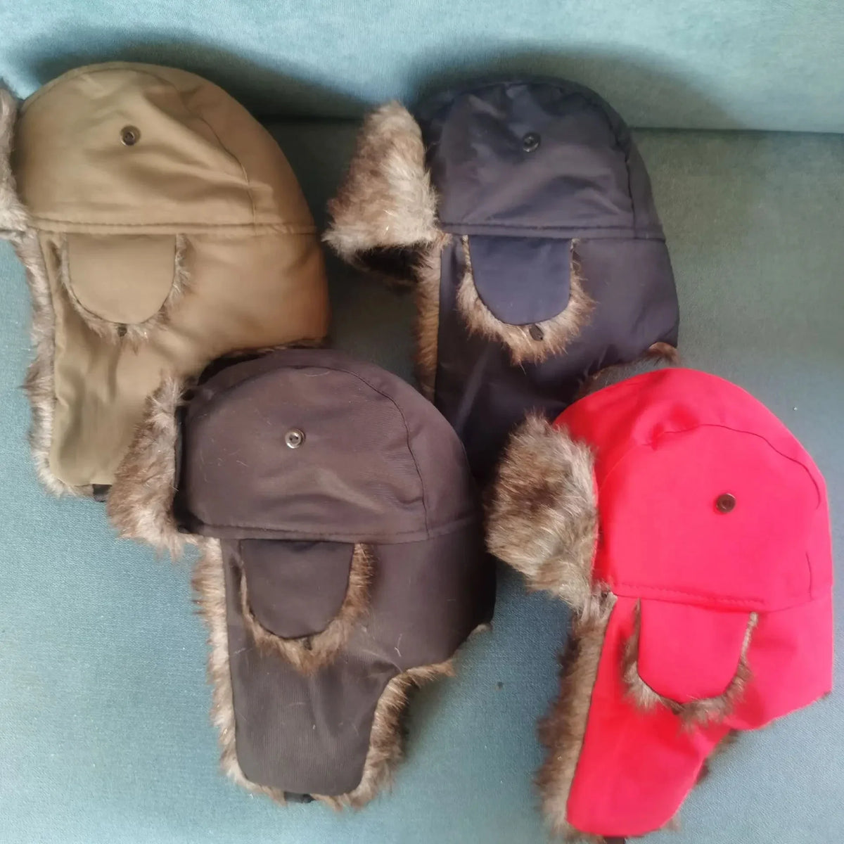 Winter Mens Ushanka Trapper Hat Russian Trooper Ear Flap Cap Earflap
