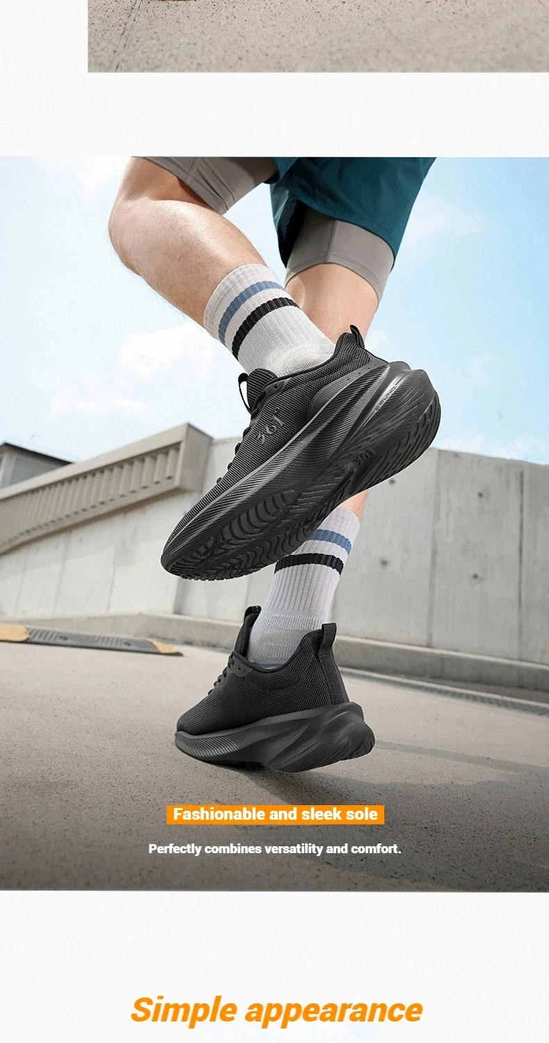5.0 Men's Daily Running Shoes Durable Stable Lightweight Elastic Rebound Breathable Male Sneakers 672542210F