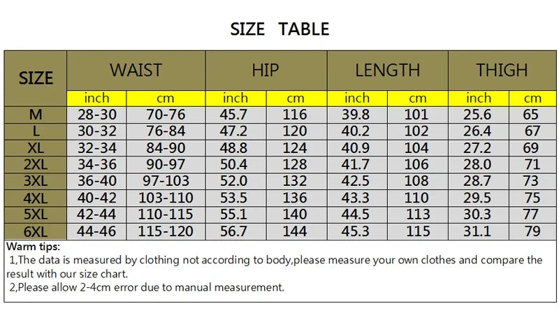 High Quality Men's Trousers Cargo Pants Zipper Pockets Elastic Waist with Banding Casual Sports Hiking Training Dungarees