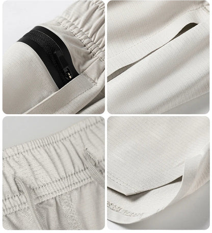2025 Summer high quality men's/women's fitness sports Light fast dry breathable gym shorts fashion Quick drying beach pants